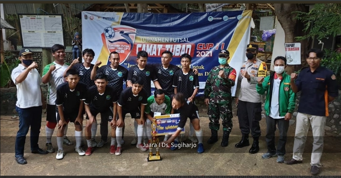 Tim Futsal Sugiharjo Juara Camat Cup 2021